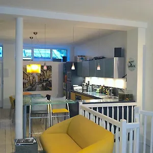  Apartment Modern Design Loft Apartment, Steps To Notre Dame France